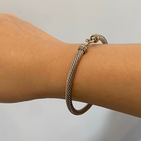 David Yurman Buckle Bracelet - 4MM - Size M - Picture 6 of 8